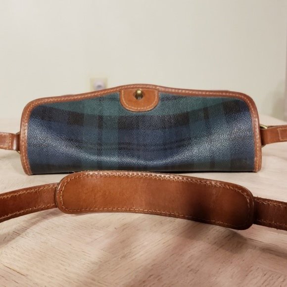 🌟VINTAGE🌟 Polo by Ralph Lauren Blackwatch Plaid Crossbody Bag - Picture 6 of 15